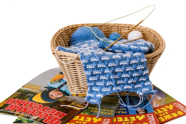 Knitting accessories — Stock Photo, Image