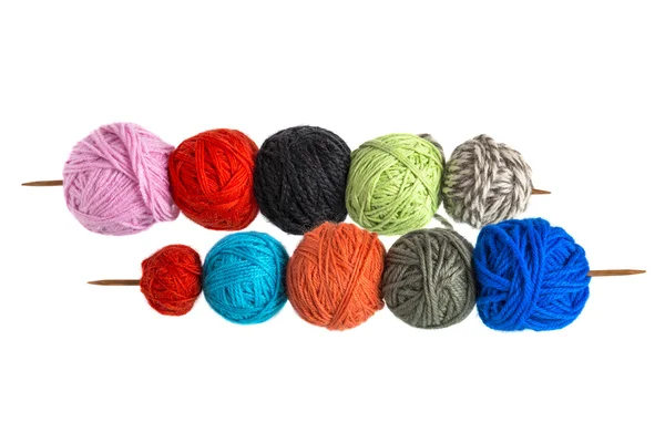 Balls from threads — Stock Photo, Image