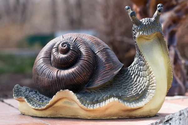 salyangoz bir Bahçe