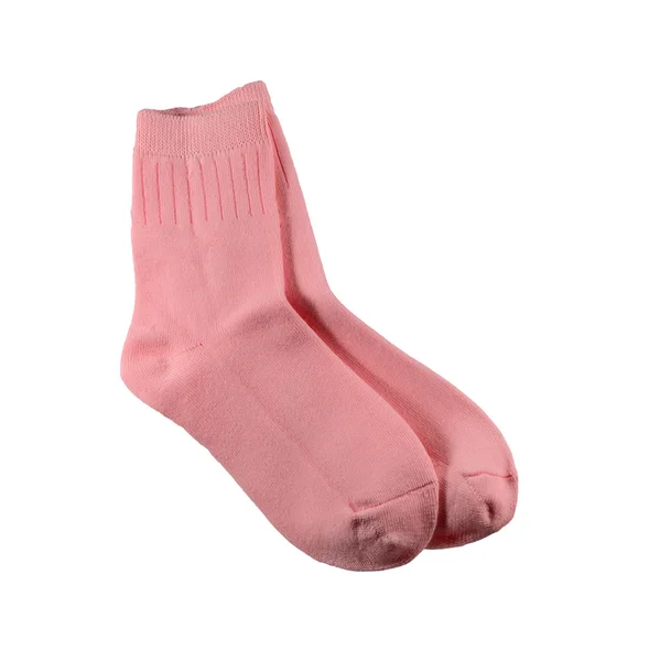 Calcetines rosados para niños — Foto de Stock