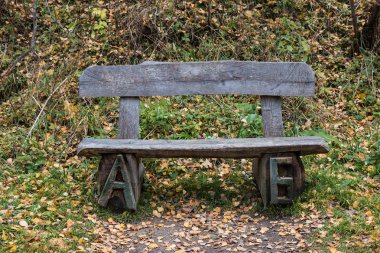 Altay sonbahar manzara