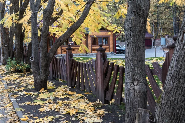 Paesaggio autunnale ad Altai — Foto Stock