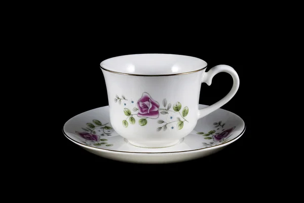 Посуда и кружка для чая из фарфора — стоковое фото