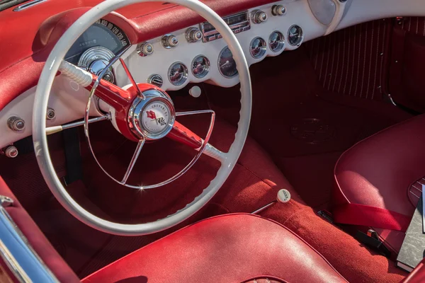 1953 Corvette interior — Stock Photo, Image