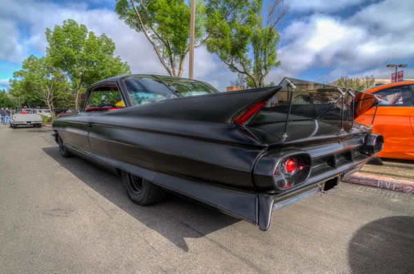 1960's Cadillac Race Car Murdered Out — Stock Photo, Image