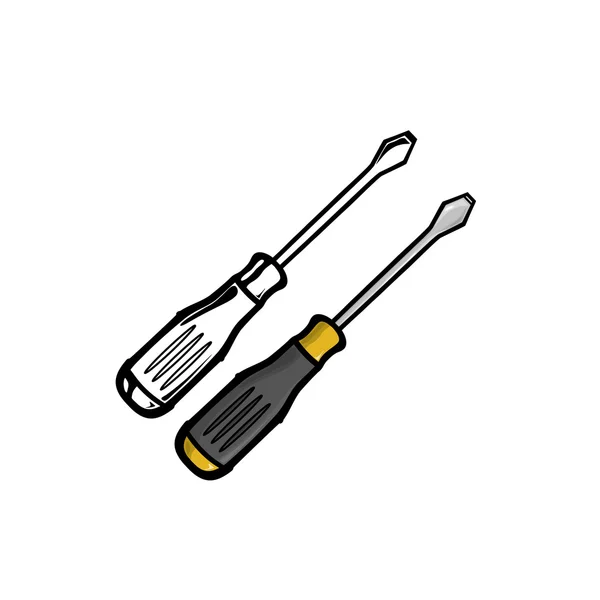 Screwdriver — Stock Vector