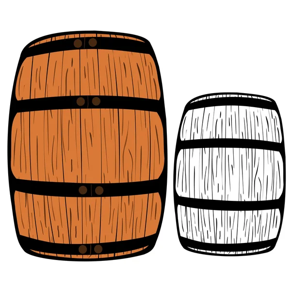 Barrel — Stock Vector