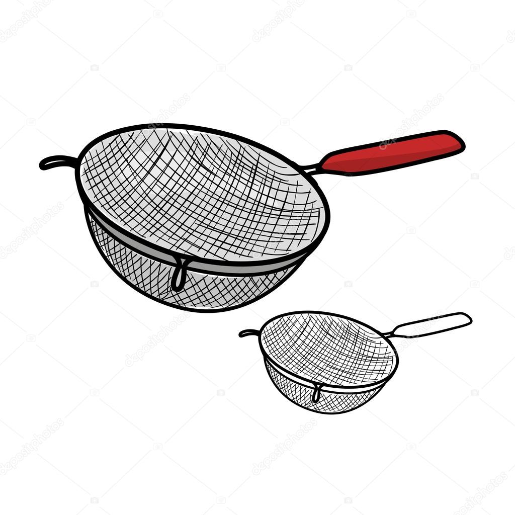 Strainer Drawing