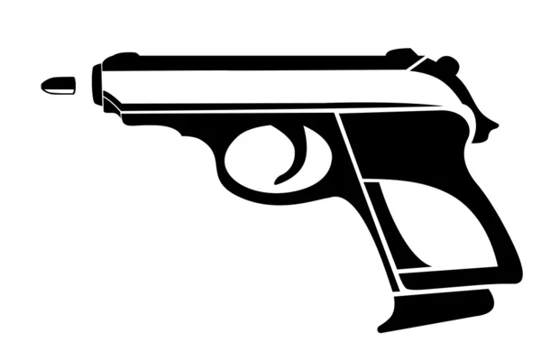 ปืนพก — ภาพเวกเตอร์สต็อก