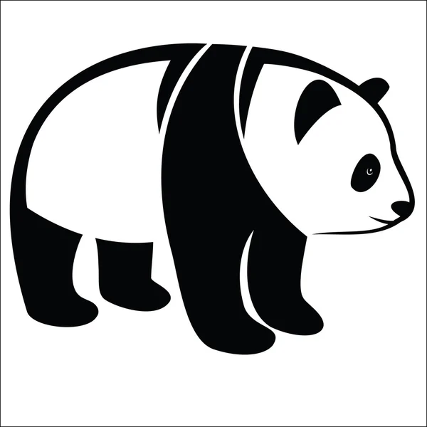 Panda. — Vector de stock