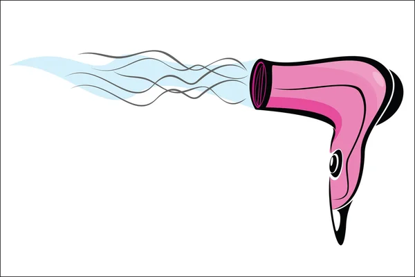 Hair dryer — Stock Vector