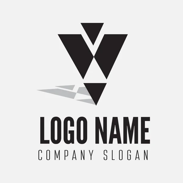 Logotipo abstracto, etiqueta, insignia, emblema o elemento de logotipo para empresas, corporaciones o web — Vector de stock