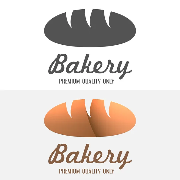 Set of logo, badge, label, emblem and logotype elements for bakery — Stock Vector