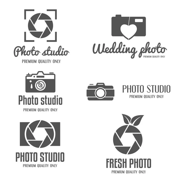 Set of vintage and modern logo, icon, emblem, label or logotype elements — Wektor stockowy