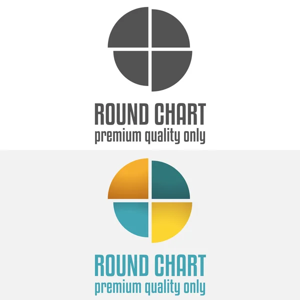 Conjunto de elementos abstratos logotipo, emblema, rótulo ou logotipo para negócios, impressão e adesivo —  Vetores de Stock