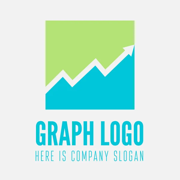 Minimal square design logo, business icon, branding emblem — Stok Vektör