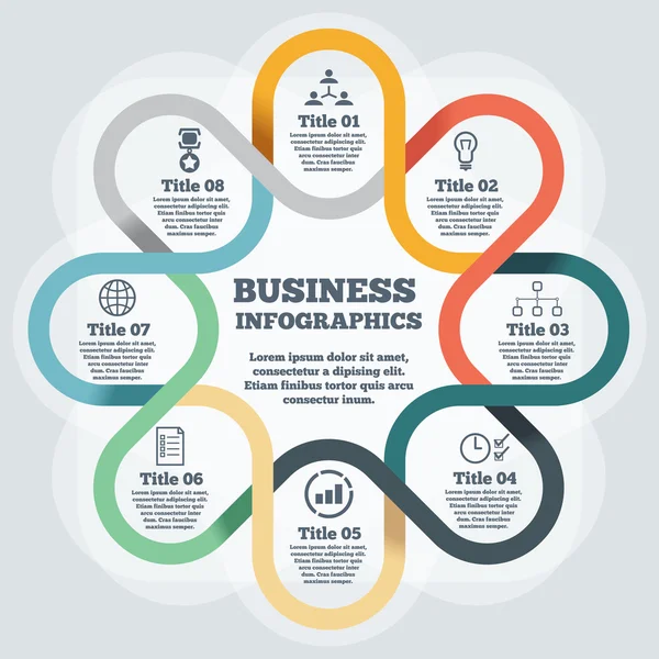 Bannière moderne d'options de style origami d'étape d'affaires, modèle Web, infographie . — Image vectorielle