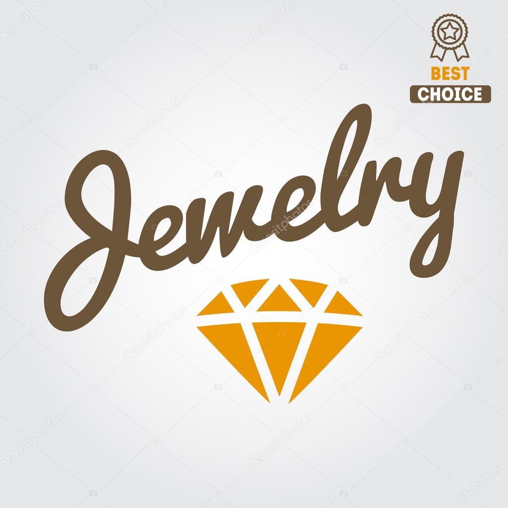 Logo, label or logotype elements for jewelry