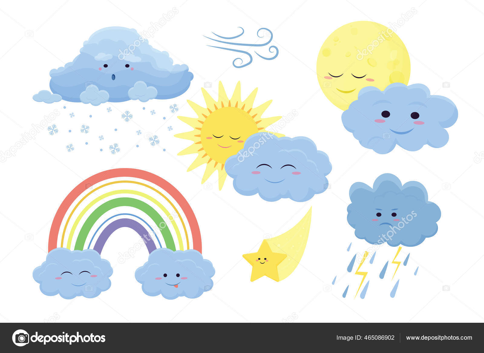 Vektorgrafiken Cartoon Kawaii Emoticons Cute Character Happy Face Icon Vektorbilder Cartoon Kawaii Emoticons Cute Character Happy Face Icon Seite 3 Depositphotos