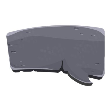 Taş afiş, karikatür tarzında baloncuk, oyun tasarımı için yer, evet geliştirme, afişler, beyaz arka planda izole tabela. Çizgili ve detaylı çizgi roman tasarımı ögesi