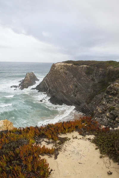 Coasta sălbatică a Portugaliei — Fotografie, imagine de stoc
