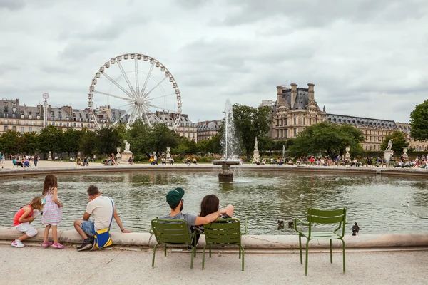 Ogród Tuileries — Zdjęcie stockowe