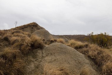 Calanchi, İtalya 'nın Basilicata şehrinde beyaz kil erozyonundan oluşan eşsiz bir 