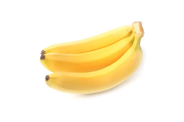 Бананы изолированы на белом фоне — стоковое фото