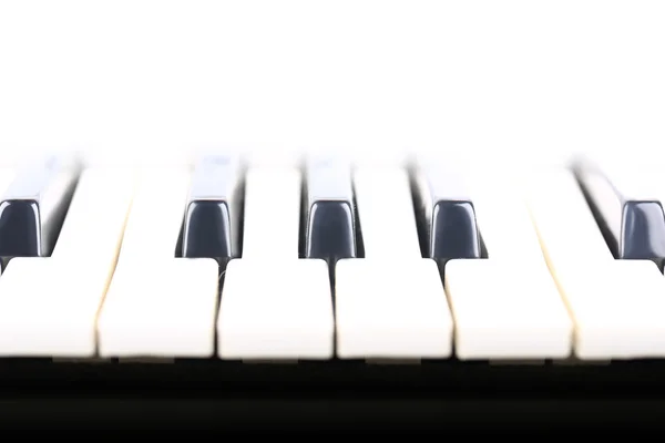 Piano teclas fondo musical — Foto de Stock