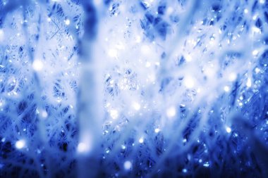 soyut bulanık kış mavisi arkaplan