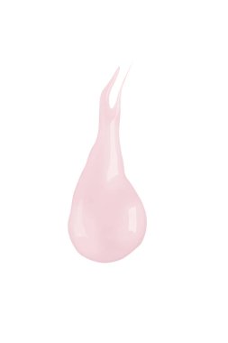 Losyon lekesi beyaz arkaplanda izole edilmiş. Güzellik ürünleri. Sıvı jel kozmetik damlaları