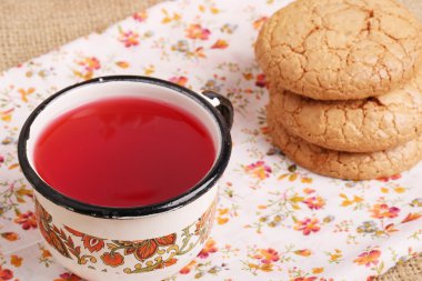 Komposto suyu badem bisküvi sabah kahvaltı öğle dinne ile