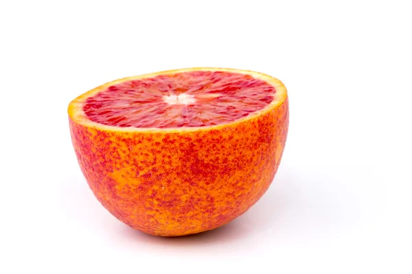 Red oranges isolated on white background citrus Sicilian Moroccan — Φωτογραφία Αρχείου