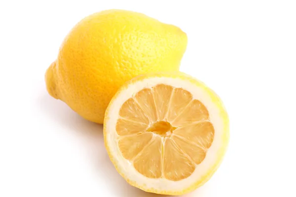 Lemon isolated on white background — Stock Photo, Image