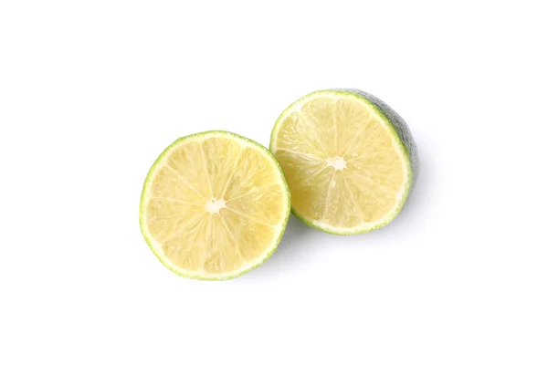Lime isolerad på en vit bakgrund — Stockfoto