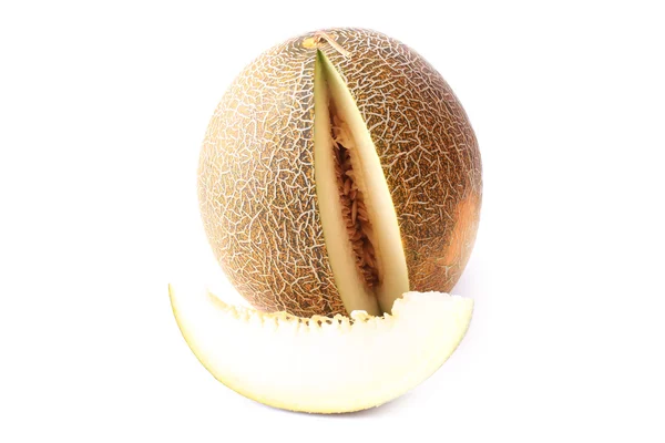 Melon diisolasi di latar belakang putih — Stok Foto