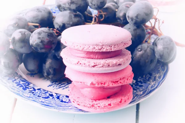 Macaron raisin tonique photo doux fond rétro — Photo