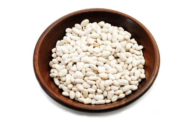 Healthy Dried Great Northern Beans in a Bowl — Stock Photo, Image