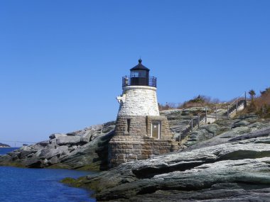 Castle hill deniz feneri, rhode Island, ABD