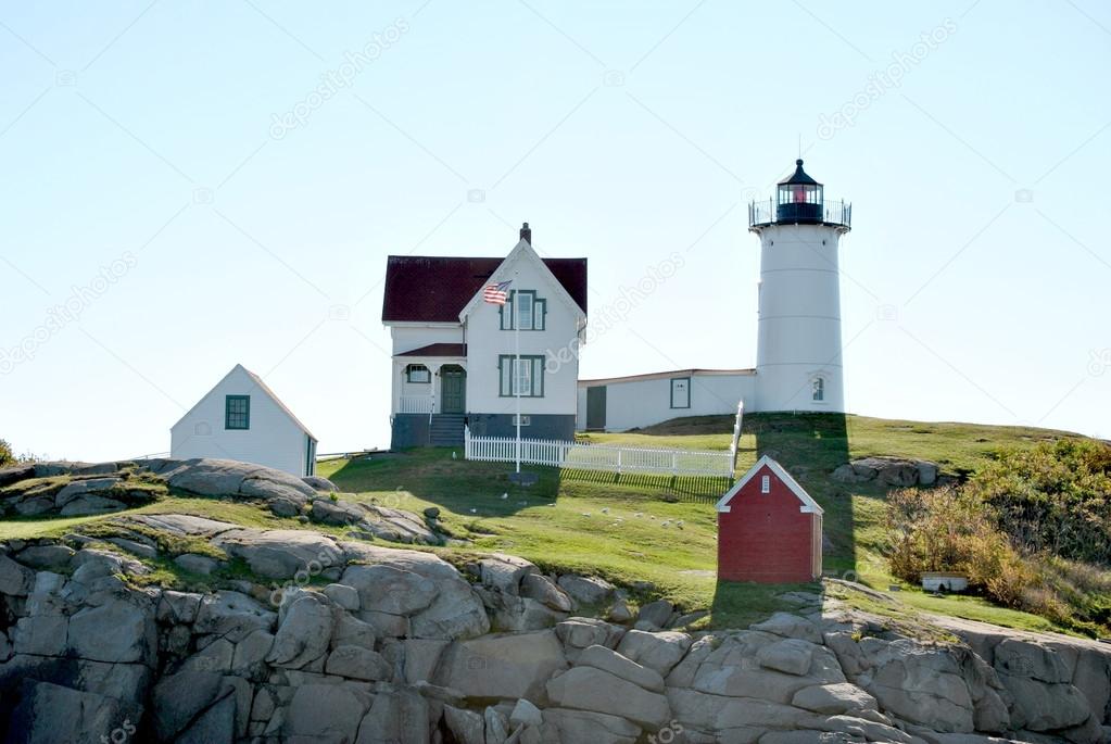 Cape Neddick (Nubbles), Lighthouse, Maine, USA