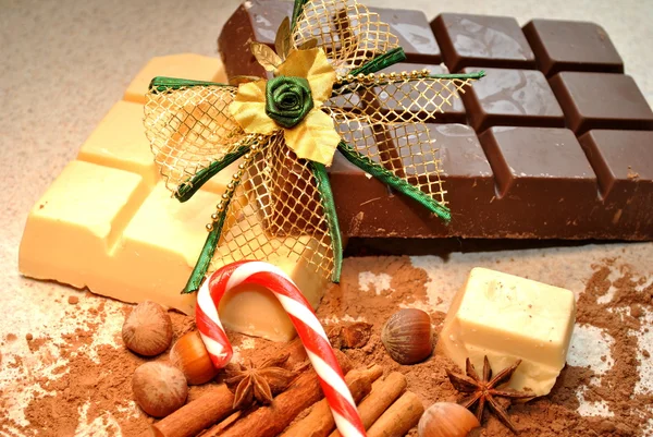 Vacanza Cottura del cioccolato — Foto Stock