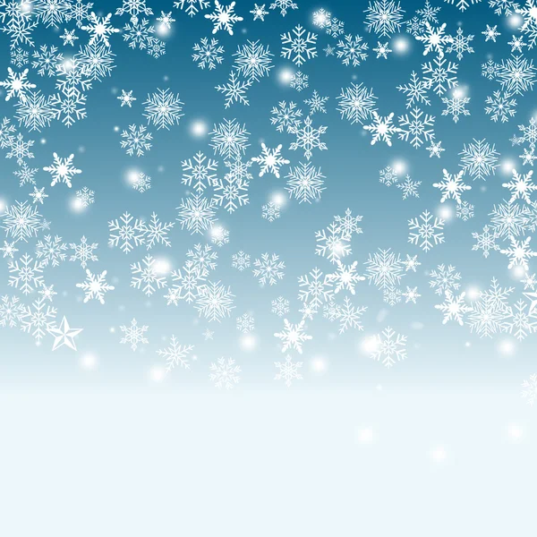 Sky and Snow Background — Stock Photo, Image