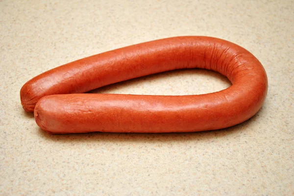 Kielbasa cru de viande — Photo