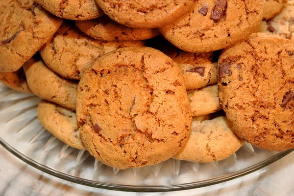 Piatto di biscotti — Foto Stock