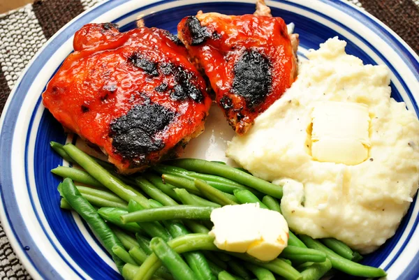 Çıtır Catalina tavuk yemek — Stok fotoğraf