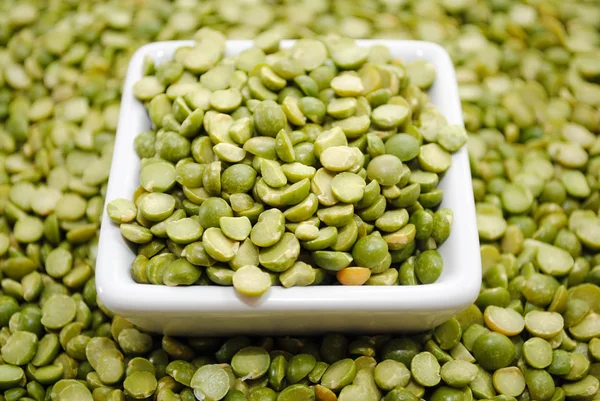 Split Green Peas for a Winter Pot of Soup — Stock Photo, Image