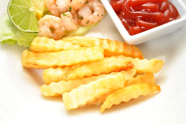 Crujientes papas fritas — Stockfoto