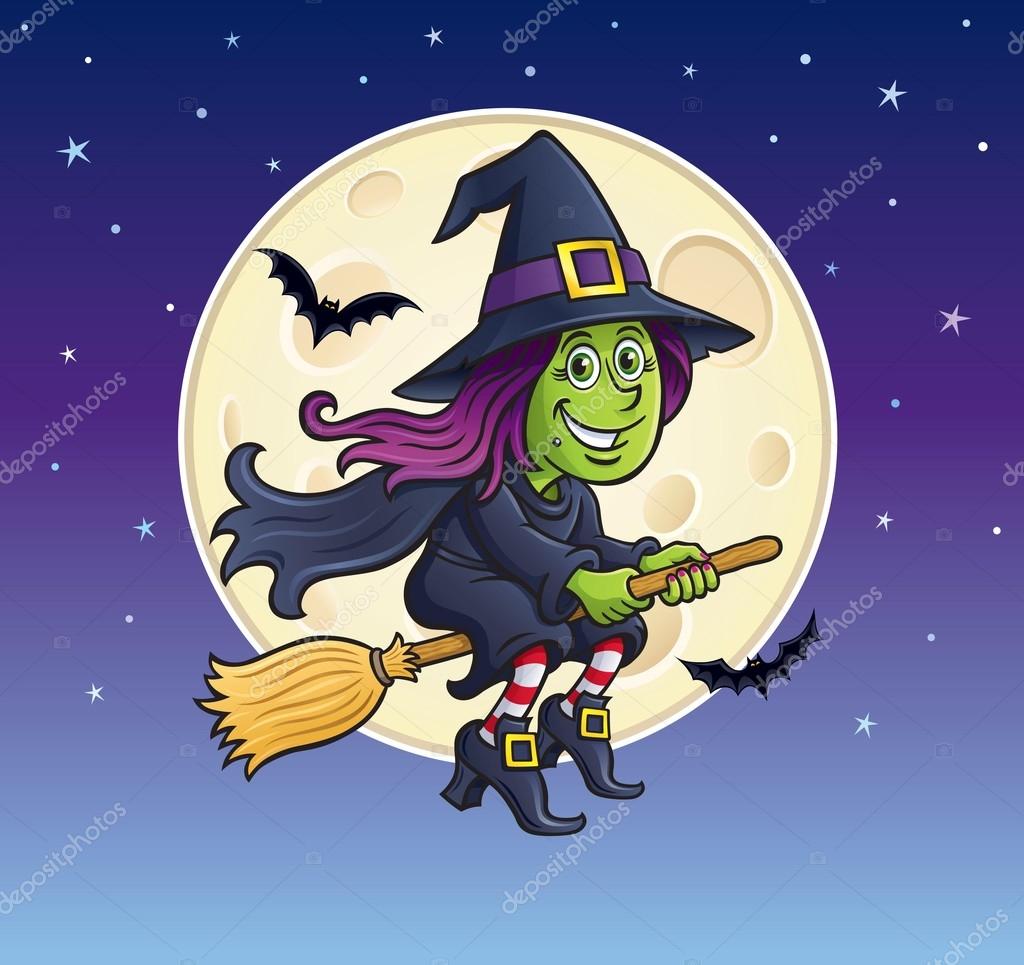 witch riding broom hurt witch riding broom hurt