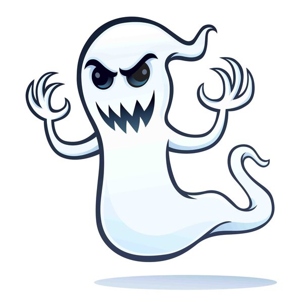 Spooky Angry ghost