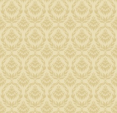 Ekru damasko Seamless Modeli